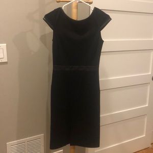 Club Monaco Classic LBD with leather touches!